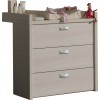 Commode à langer contemporaine coloris bouleau clair MELBY