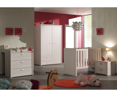 Chambre bébé complète contemporaine MELBY PAS CHER