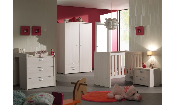 Chambre bébé complète contemporaine MELBY PAS CHER