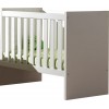 Lit bébé évolutif contemporain blanc JORDANA