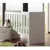 Lit bébé évolutif contemporain blanc JORDANA
