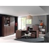 Ensemble de bureau contemporain coloris noyer ROSANA-140