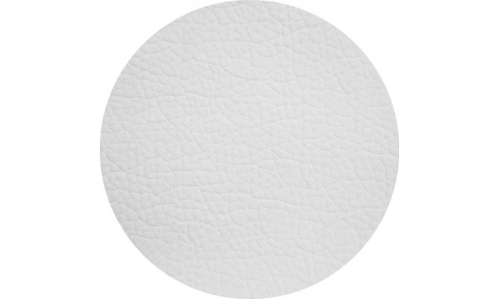 Canapé d'angle design bicolore simili blanc et tissu gris ARNAUD XL