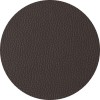 Canapé d'angle design confortable haut de gamme cuir look brun TESLA