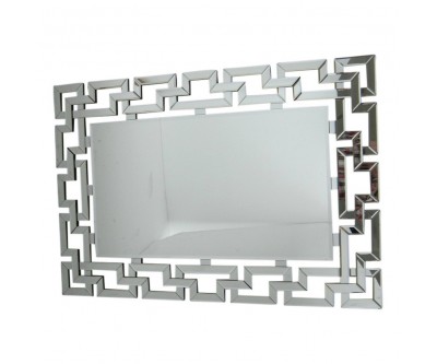 Miroir moderne rectangulaire design galets L.120 GALETTA