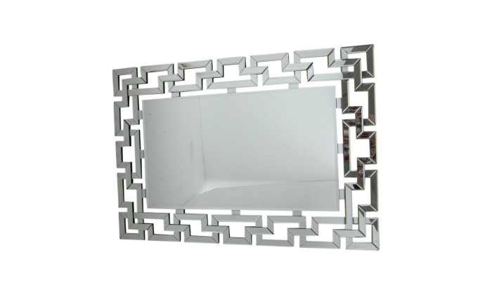 Miroir moderne rectangulaire design galets L.120 GALETTA