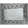 Miroir moderne rectangulaire design galets L.120 GALETTA