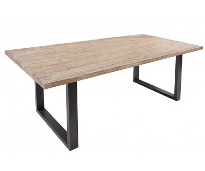 Table à manger Wotan 200cm acacia teck gris