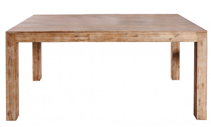 Table à manger Pure 160-240cm acacia teck gris