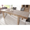 Table à manger Pure 160-240cm acacia teck gris