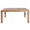 Table à manger Pure 120-200cm acacia teck gris