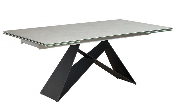 Table à manger Prometheus 180-260cm ciment