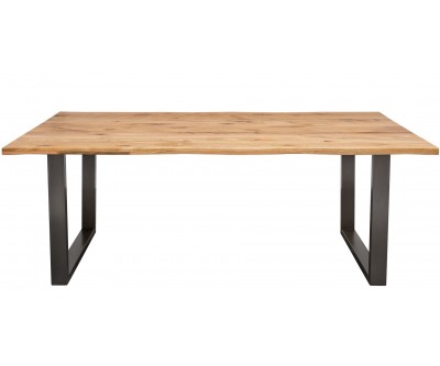 Table à manger Living Edge 200cm chêne sauvage 35mm