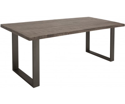 Table à manger Iron Craft 200cm gris mangue