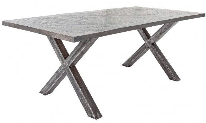 Table à manger Infinity Home 200cm gris mangue