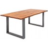 Table à manger Genesis 200cm acacia anthracite