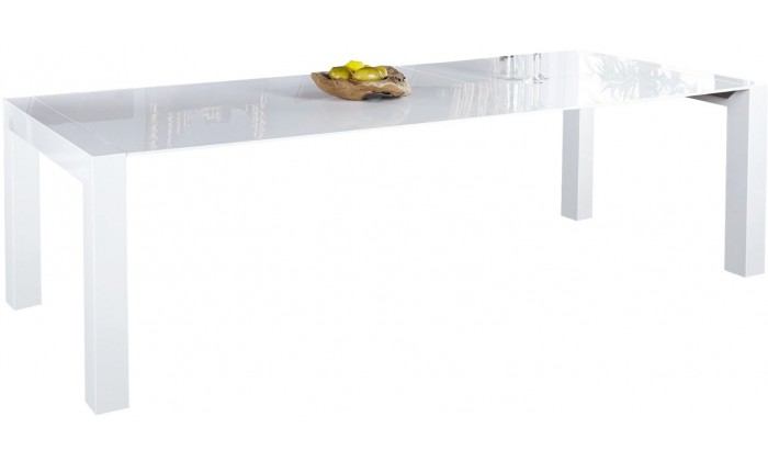 Table X7 180-220-260cm blanc