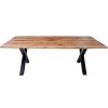 Table à manger bois naturel massif 200cm acacia