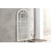 Miroir mural Castillo 140cm gris vintage blanc