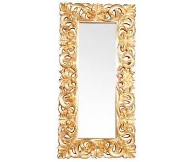 Grand miroir design baroque VENISE or miroir antique 90x180cm