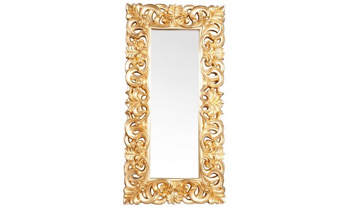 Grand miroir design baroque VENISE or miroir antique 90x180cm