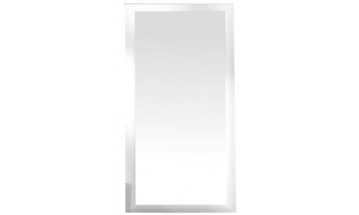 Grand miroir design blanc mat 180x85 cm miroir mural miroir  ELITE