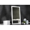 Grand miroir design blanc mat 180x85 cm miroir mural miroir  ELITE