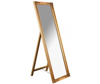 Miroir sur pied Versailles 160cm or