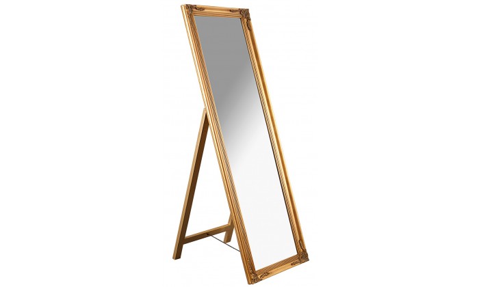 Miroir sur pied Versailles 160cm or