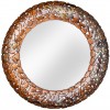 Miroir Stone Mosaic 82cm cuivre