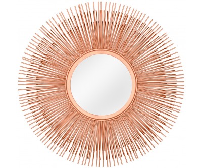 Miroir Sunlight M cuivre 61 cm