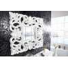 Miroir mural Venise blanc antique 75cm