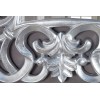 Miroir mural Venise argent antique 75cm