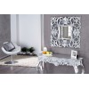 Miroir mural Venise argent antique 75cm