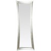 Miroir mural Skinny 180cm argent - antique