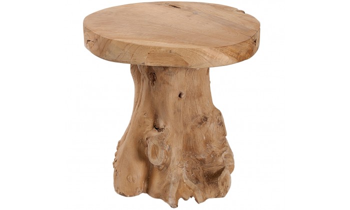 Tabouret Root 40cm teck