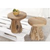 Tabouret Root 40cm teck