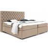 Lit  et matelas boxspring complete beige CHEVER