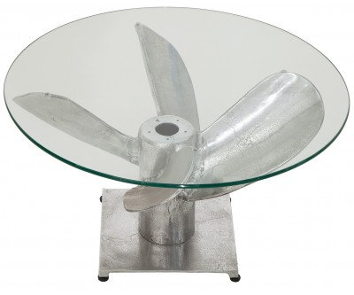 Table basse en verre Ocean 60cm