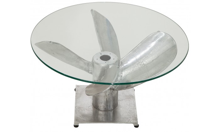 Table basse en verre Ocean 60cm