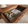 Table basse Mystic Living 110cm Sheesham