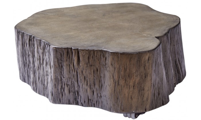 Table basse Goa 77 cm gris acacia