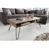 Table basse Scorpion 110cm gris acacia