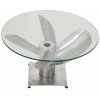 Table basse Ocean 60cm argent