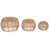 Table basse set de 3 Bamboo Lounge Rotin