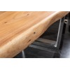 Table basse Mammut 110cm acacia 40mm