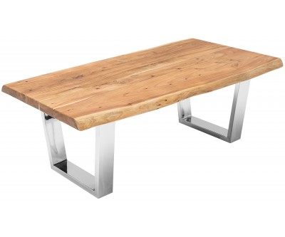 Table basse Mammut 110cm acacia 40mm