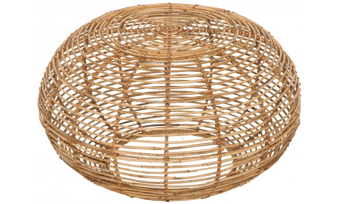 Table basse Bamboo Lounge 70cm Rattan