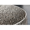 Table basse Leaf 80cm argent