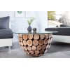 Table basse structure Pure Nature 70cm en teck